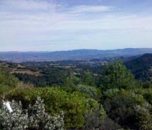 Maggie’s Peak is a popular hiking spot in Napa Valley. // c 2012 The Land Trust of Napa County